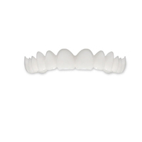 Protection des dents Plateau de placage en plastique Dents supérieures et inférieures Placages instantanés