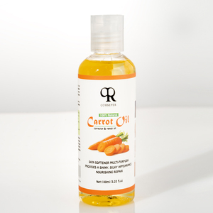 Fabricants d'huile essentielle de carotte OEM Huile de massage miracle blanchissante et hydratante pour le corps Carotte - Product Image 1