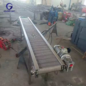 Nastro Trasportatore Professionale in Rete Metallica per Linee di Assemblaggio - Product Image 1