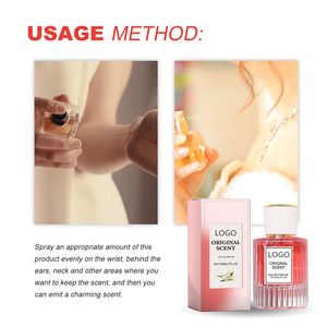 OEM all'ingrosso profumi originali <span class=keywords><strong>rosa</strong></span> tentazione Eau De Parfum <span class=keywords><strong>profumo</strong></span> donna di lunga durata tre colori e profumi - Product Image 4
