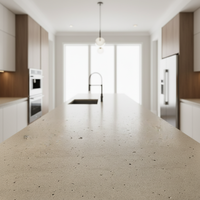 Fabricant chinois de pierre artificielle, nouvelle dalle en terrazzo au design vintage pour mur de salle de bain, dalles en pierre artificielle sur mesure