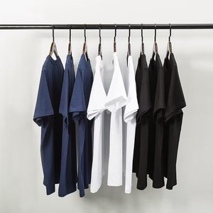 T-shirt unisexe surdimensionné en coton 100% tricoté lourd de haute qualité 230 g/m², nouveau design OEM, impression sérigraphique personnalisée du logo. - Product Image 3