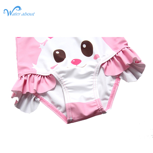 Vente en gros short à manches longues une pièce <span class=keywords><strong>bikini</strong></span> de bain pour bébé fille maillot de bain pour enfant maillots de bain pour enfants bébé fille - Product Image 3
