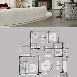 Soluzione Completa per Servizi di Design di Ville di Lusso Residenziali, Disegni <span class=keywords><strong>3D</strong></span>, Caratteristiche Ecologiche, Garanzia di 5 Anni per il Soggiorno - Product Image 6