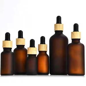 <span class=keywords><strong>Flacon</strong></span> compte-gouttes en <span class=keywords><strong>verre</strong></span> ambre dépoli, avec <span class=keywords><strong>pipette</strong></span> de compte-gouttes de grain de bois pour huile essentielle, de <span class=keywords><strong>10</strong></span> <span class=keywords><strong>ml</strong></span>, <span class=keywords><strong>ml</strong></span> - Product Image 5