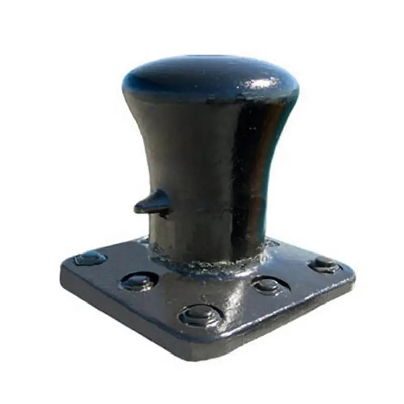 Deers marine single bitt mooring bollard for jetty