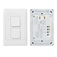 SAA AU MX Mifra WiFi interrupteur d'éclairage Tuya interrupteur à bouton-poussoir mural intelligent interrupteurs 110-240V fil de commutateur de lampe physique en option
