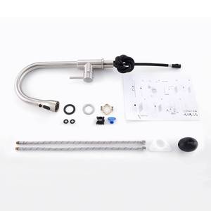 ก๊อกน้ำอ่างล้างจานสแตนเลส 304 แบบคลาสสิกและประหยัด พร้อมหัวฉีดสแตนเลส - Product Image 4