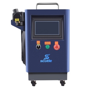 500W Pulse Fiber <b>Laser</b> <b>Cleaning</b> <b>Machine</b> Iron Rust Remover Stainless Steel Metal - Product Image 3