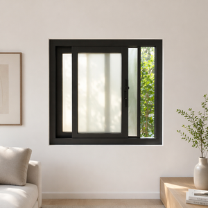 Ventana Corredera de Aluminio Insonorizada de Alta Calidad con <span class=keywords><strong>Mosquitera</strong></span> y Vidrio Templado - Product Image 2