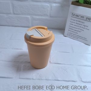 Eco Friendly riutilizzabile viaggio tazza di caffè 12oz RPET portare via tazze di bambù per andare tazze per il succo di caffè - Product Image 2