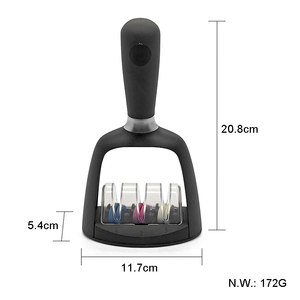 3-Stage <strong>Knife</strong> <strong>Sharpener</strong> - Premium Kitchen <strong>Knife</strong> <strong>Sharpeners</strong> - Adjustable Handheld Manual <strong>Knife</strong> <strong>Sharpeners</strong> by <strong>Sharp</strong> Pebble - Product Image 6