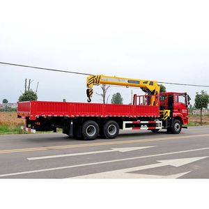 รถบรรทุกติดเครน Shacman Delong 6*4 12 ตัน สำหรับงานก่อสร้าง ยก ขนส่ง และโลจิสติกส์ - Product Image 5