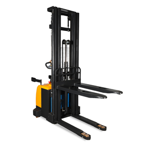 パレットスタッカーアーケードマシンリフト狭いアイル使用電気スタッカー安定化フィート付き - Product Image 4