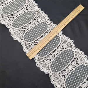 Dentelle chimique en guipure beige de haute qualité, garniture en dentelle florale brodée, décoration de vêtements, sacs, technique de broderie élégante - Product Image 3