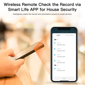 사운드 및 라이트 알람 기능이 있는 스마트 OLED 센서 바 Tuya Zigbee WiFi, 앱 타이머, 홈 오토메이션을 위한 배터리 작동 - Product Image 5