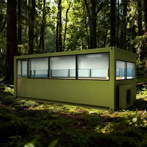 Maison de petit conteneur commercial personnalisé pour magasins chinois - Product Image 2