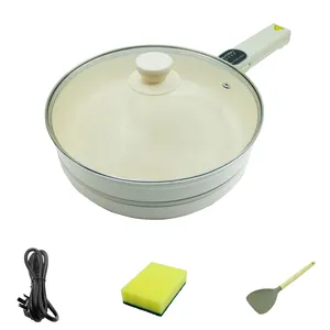 Portable Factory Direct Household Electrical Boiling Pot Electric Hot Pot Multifunctional Electric Fried Beef Steak Cooking Pot