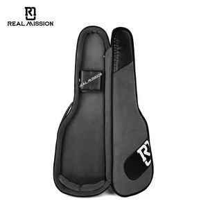 RM Guitar Sac à dos rigide avec mousse Oxford Tissu Fermeture à glissière étanche pour instruments de musique - Product Image 2