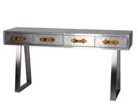 Ensemble de chaise de bureau et de bureau en cuir antique de luxe, couleur personnalisée, pour la maison, le bureau, l'hôtel, mobilier commercial durable