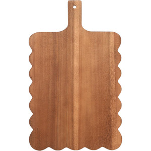 <span class=keywords><strong>Planche</strong></span> à découper en bois ondulé, accessoires <span class=keywords><strong>de</strong></span> table en bois d'acacia pour les réceptions festives - Product Image 1