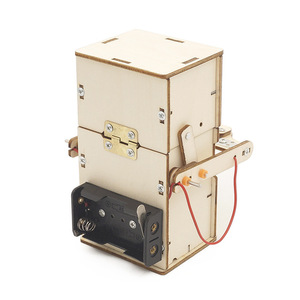 Jouets en <span class=keywords><strong>bois</strong></span> pour enfants, robots qui avalent des pièces de monnaie, pour le développement du cerveau - Product Image 2