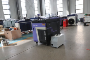 Machine de soudage, de découpe et de nettoyage au laser à fibre 1500w 2000w 3000W 3 en 1 pour métal, aluminium, acier inoxydable - Product Image 5