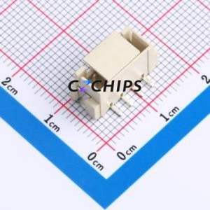BX-HA2.54-4PLT Wire-to-Board Pin Header SMD,P=2.5mm Connector 1x4P 2.5mm Vertical Mount XHB - Product Image 1