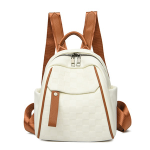 Mochilas de Gran Capacidad para Mujer, Bolsos de Moda al por Mayor, Bolsos de Hombro de Cuero PU para Mujer - Product Image 1