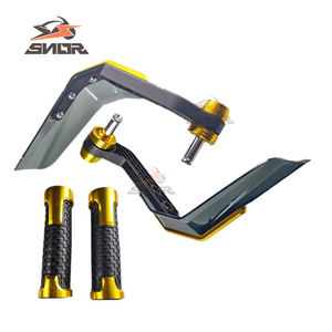 रेत मोटरसाइकिल संशोधन सहायक सींग विंडशील्ड हाथ संरक्षण कवर रबर कवर थ्रॉटल पकड़ सामान - Product Image 2