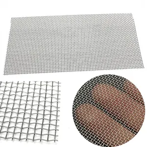 Grosir disesuaikan stainless steel mesh filter air/0.5 mikron/240 mikron stainless steel filter mesh