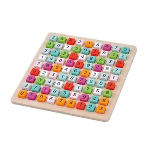 Sudoku en bois Puzzle jeu de société Sudoku jeu jouet jouets éducatifs en bois pour les enfants