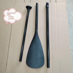 Pagaie de surf <span class=keywords><strong>SUP</strong></span> portable en alliage d'aluminium détachable à trois sections à tête unique Double rainure Anti-rotation - Product Image 6