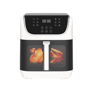 일렉트릭 홈 논스틱 코팅 보이는 스마트 이중 난방 에어프라이어 - Product Image 6