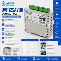Meilleur prix pour le contrôleur PLC série D-elta DVP, DVP12SA211R, communication Modbus pour le contrôle industriel, programmation PLC