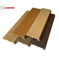 Revêtement mural extérieur étanche en PVC bois-plastique ASA, modèle ABA pour hôtels, zones scéniques et centres de villégiature - Design moderne Zhaoqing