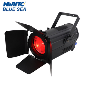 스튜디오 극장용 200W DMX 전자식 줌 화이트 LED 프레넬 조명 3200K 웜화이트/5600K 퓨어화이트 - Product Image 2
