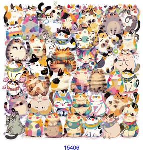 HOYO 300 autocollants chatons, autocollants vinyle imperméables pour chats, chatons, tomcats, tom queens, pour skateboard, valises, guitare - Product Image 5