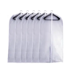 Garment Bags For Dresses Wholesale Biodegradable Custom Logo Garment Packing Bags For Dresses