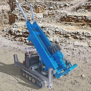 Perforadora hidráulica todoterreno de 200M sobre orugas para proyectos de pozos de agua - Product Image 1