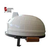 SEB KAMADO 21 Zoll WEISS Pizzaöfen Outdoor-Küche Italienischer Holz-Pizzaofen für den Außenbereich