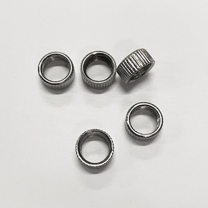 Tuerca de Válvula de Aire 10x5mm Plateada de Hierro Niquelado para Bomba de Aire, Accesorio para Baloncesto y Fútbol - Product Image 3