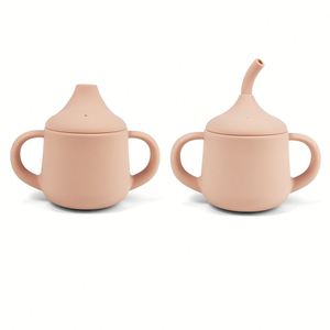 Set de Vasos de Silicona para Bebés con Pajita y Contenedor para Snacks, Libre de BPA, Apto para Alimentos, para Niños Pequeños, Apto para Refrigerador - Product Image 4
