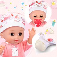 Ensemble de soins pour poupée bébé ensemble de jeu d'alimentation réaliste accessoires de poupée bébé pour l'éducation des filles