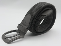 Fabricant de ceintures de golf personnalisées avec logo de marque, ceintures de golf tissées hautement élastiques, ceintures de sport tressées extensibles