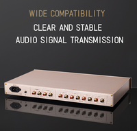 Penguat Transistor Line Front Stage BRZHIFI FM244 Hifi Preamplifier Sistem Home Theater dengan Amplifier Hifi Karaoke