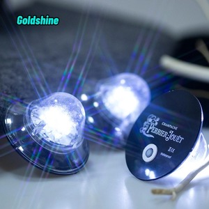 Bottiglia di vino Vodka LED Light-Up Coaster Party decorazione per <span class=keywords><strong>birra</strong></span> e liquori Premium promozionali braccialetti Wristba - Product Image 2