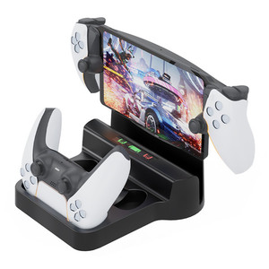 Estación de carga SYYTECH <span class=keywords><strong>3</strong></span> en 1 para soporte de cargador de controlador de consola PS5 <span class=keywords><strong>PSP</strong></span> - Product Image 5