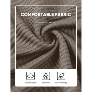 Conjunto Deportivo de Punto Jacquard para Hombre FOXA, Sudadera de Manga Larga y Pantalones Joggers, Atuendo Informal y Transpirable - Product Image 6