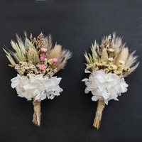 Bouquet de fleurs artificielles en gros, mini bouquets de fleurs séchées naturelles style bohème, fleurs artisanales pour la décoration de bougies ou de cartes